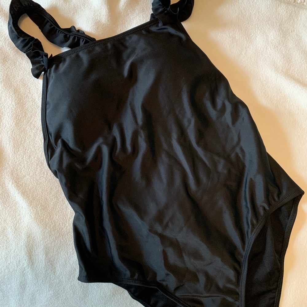 Black bathing suit
